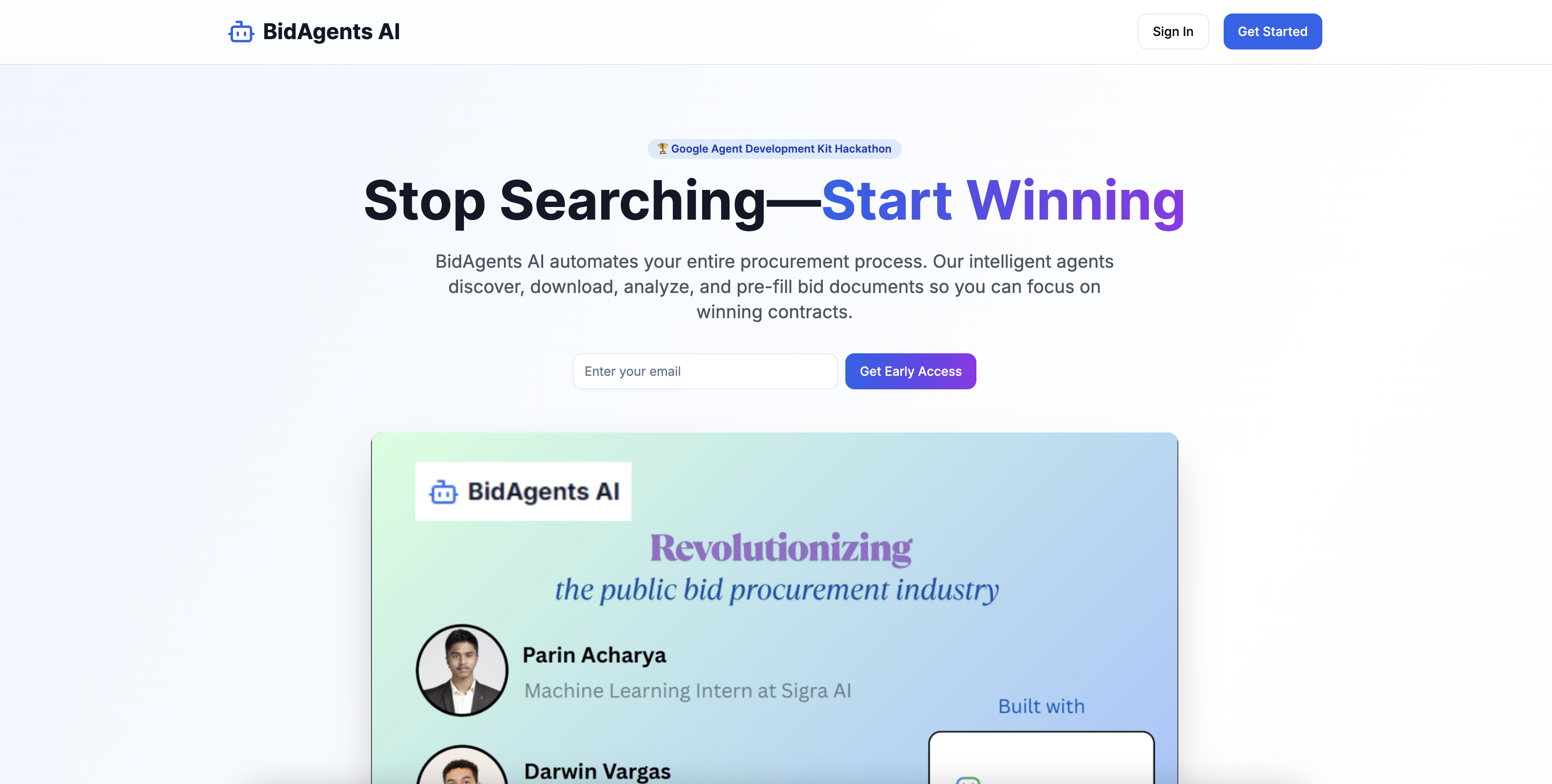 BidAgent AI
